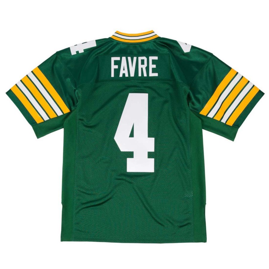 Jerseys * | #4 Favre Mitchell & Ness1996 Home Authentic Jersey Green