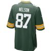 Jerseys * | #87 Jordy Nelson Home Youth Nike Game Jersey Fir Green