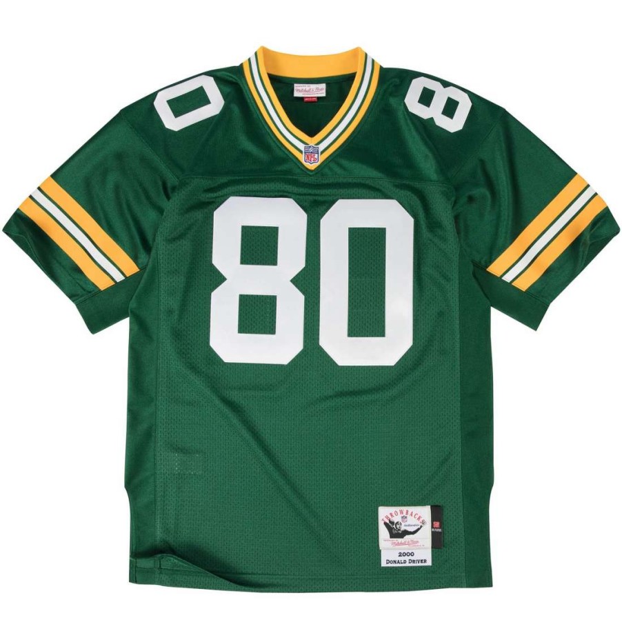 Jerseys * | #80 Driver Mitchell & Ness 2000 Authentic Jersey Green