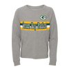 Kids * | Packers Girls All Striped Up Top Gray