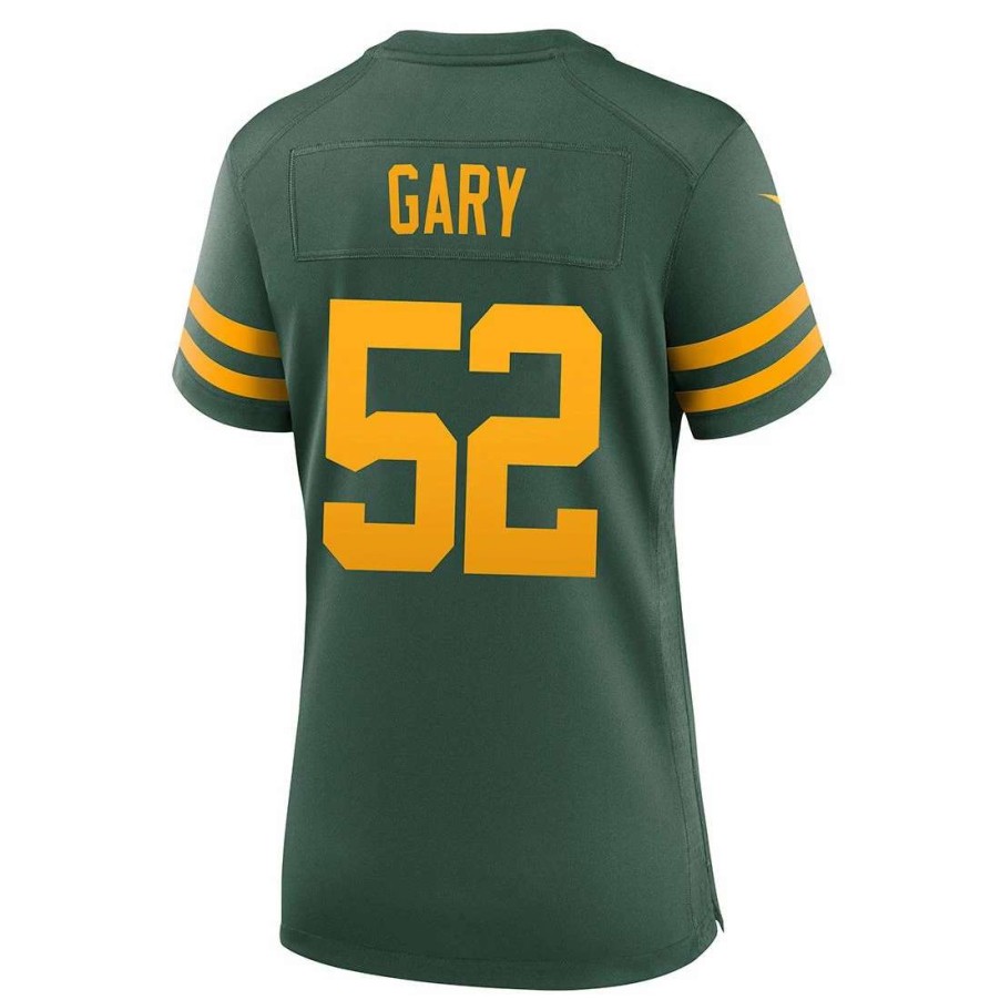 Jerseys * | 50S Classic Womens #52 Gary Nike Game Jersey Green & Gold