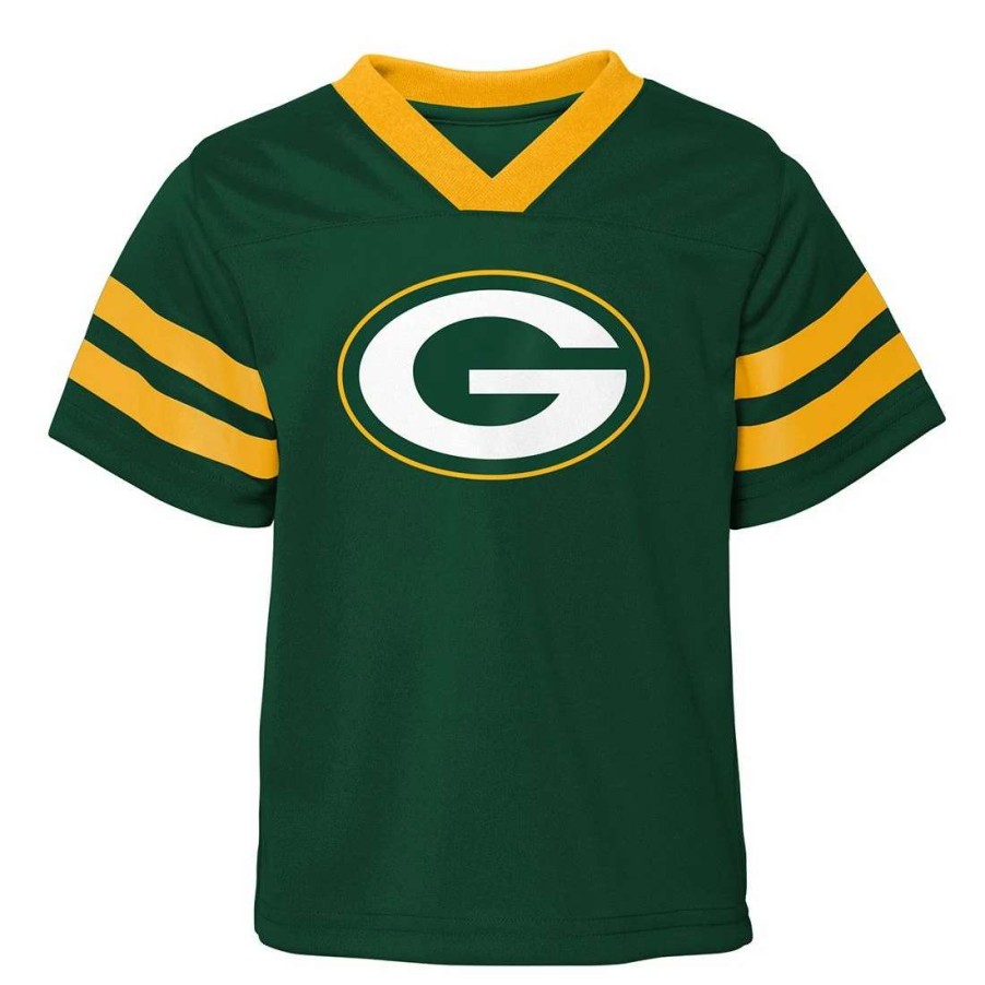 Kids * | Packers Pre-School Red Zone 2-Piece Set Green & Gold