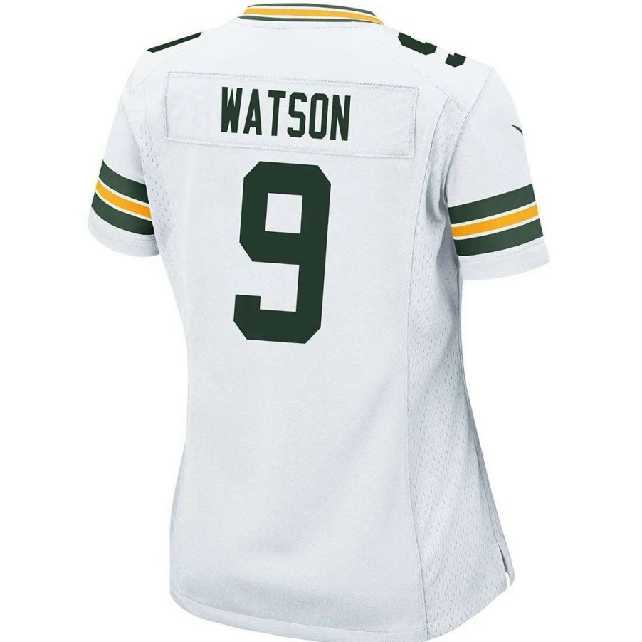 Jerseys * | #9 Christian Watson Away Womens Nike Game Jersey White