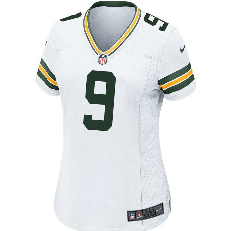 Jerseys * | #9 Christian Watson Away Womens Nike Game Jersey White