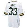 Jerseys * | #33 Aaron Jones Away Nike Game Jersey White