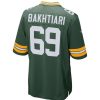 Jerseys * | #69 David Bakhtiari Nike Home Game Jersey Fir Green