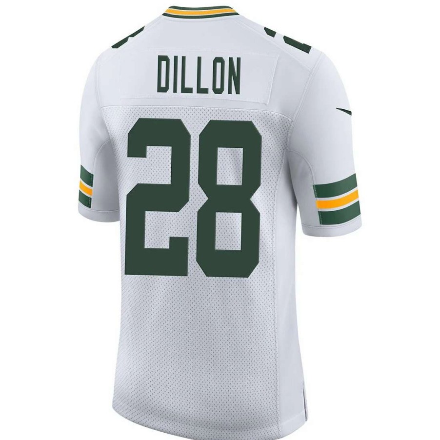 Jerseys * | #28 A.J. Dillon Nike Away Limited Jersey White