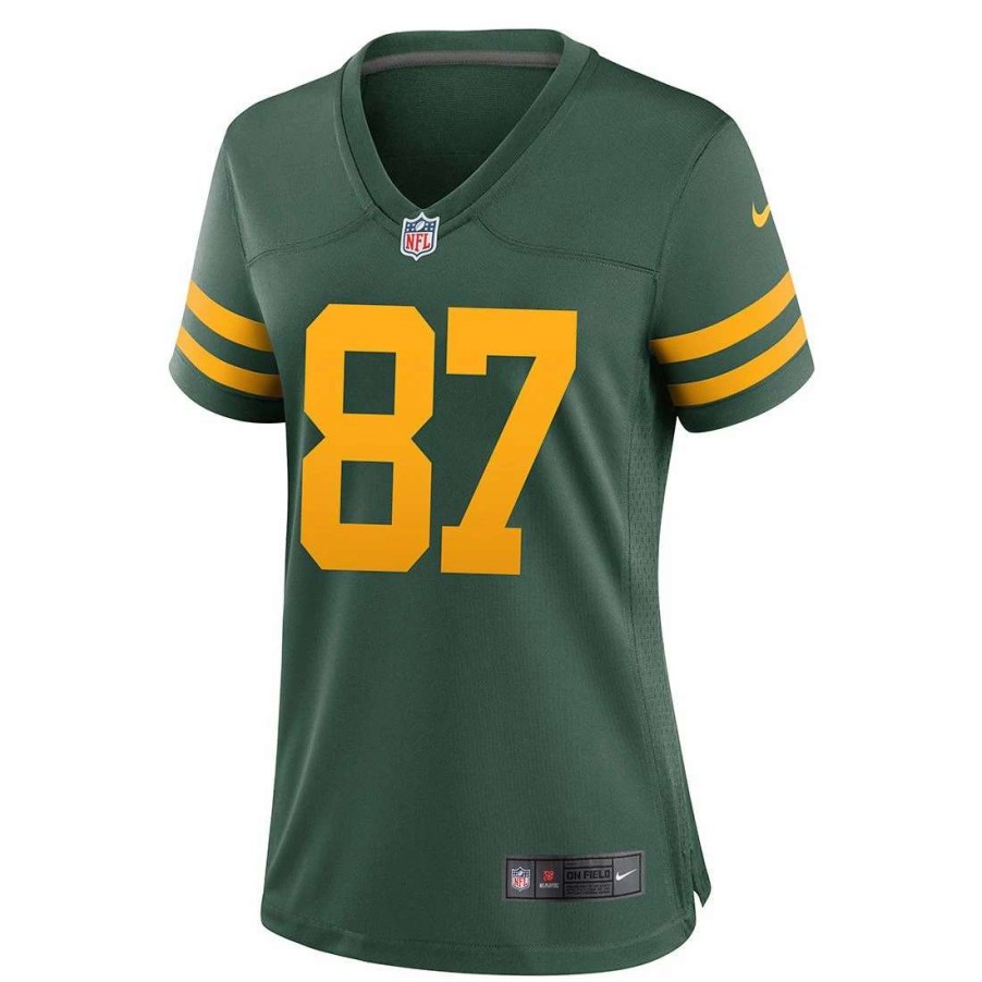 Jerseys * | 50S Classic Womens #87 Doubs Nike Game Jersey Green & Gold