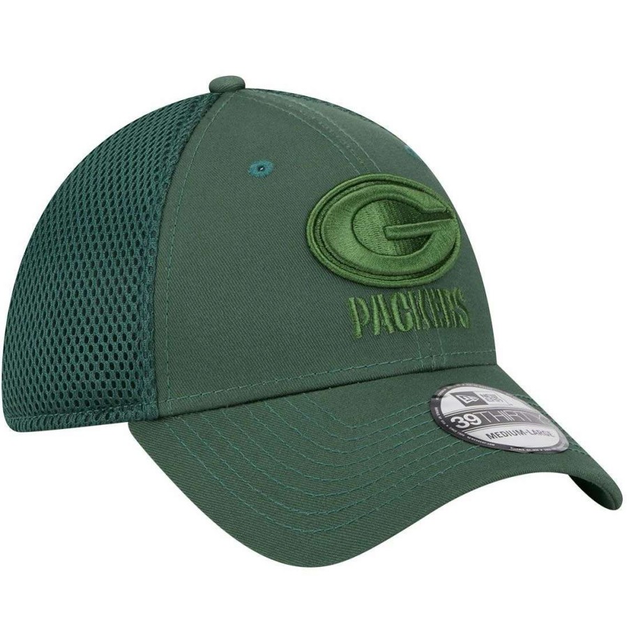 Hats * | Packers New Era Team Neo D1 39Thirty Cap Green