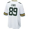 Jerseys * | #89 Marcedes Lewis Away Youth Nike Game Jersey White