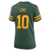 Jerseys * | 50S Classic Womens #10 Love Nike Game Jersey Green & Gold