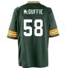 Jerseys * | #58 Isaiah Mcduffie Nike Home Game Jersey Fir Green