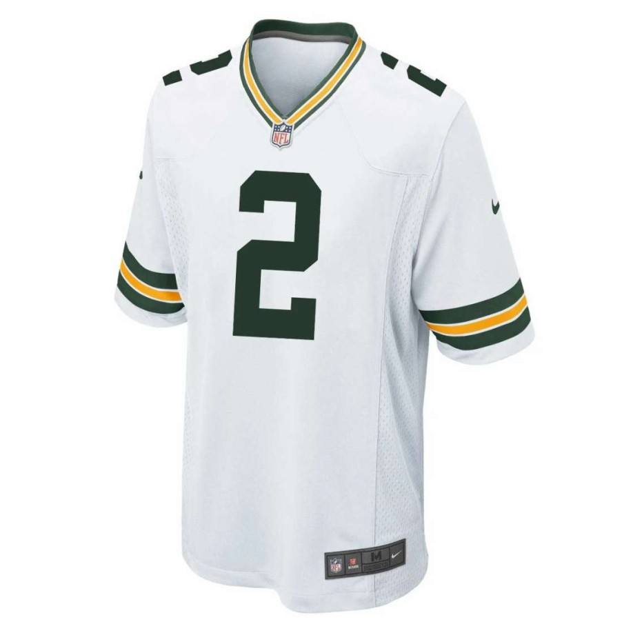 Jerseys * | #2 Mason Crosby Away Nike Game Jersey White