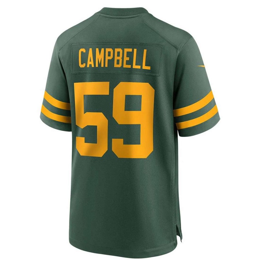 Jerseys * | Packers 50S Classic Nike #59 Campbell Game Jersey Green & Gold