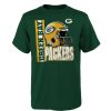 Kids * | Packers Youth Draft Pick T-Shirt Green