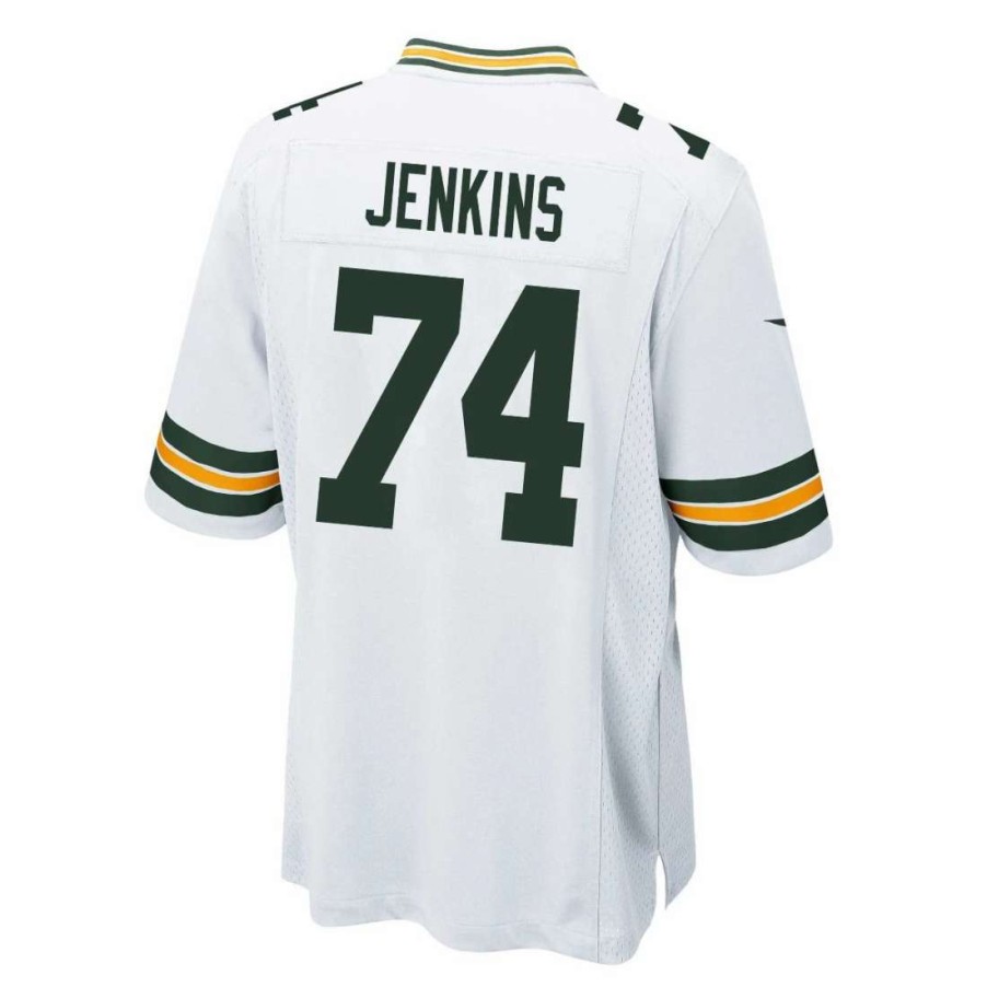 Jerseys * | #74 Elgton Jenkins Away Nike Game Jersey White