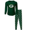 Kids * | Packers Infant 2-Piece Pajama Top & Pant Set Green