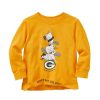 Kids * | Packers Duluth Pre-School Longtail T-Shirt Gold