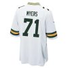 Jerseys * | #71 Josh Myers Away Nike Game Jersey White