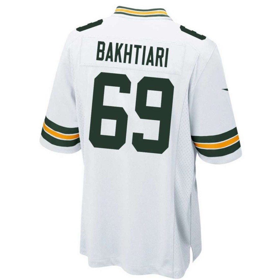 Jerseys * | #69 David Bakhtiari Away Nike Game Jersey White