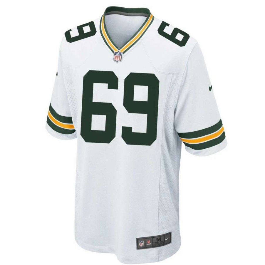 Jerseys * | #69 David Bakhtiari Away Nike Game Jersey White