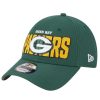 Hats * | Packers New Era 2023 Draft 9Forty Snapback Cap