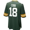 Jerseys * | #18 Randall Cobb Home Youth Nike Game Jersey Green