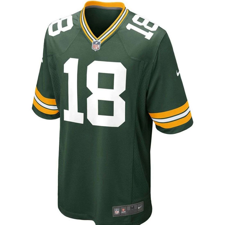 Jerseys * | #18 Randall Cobb Home Youth Nike Game Jersey Green