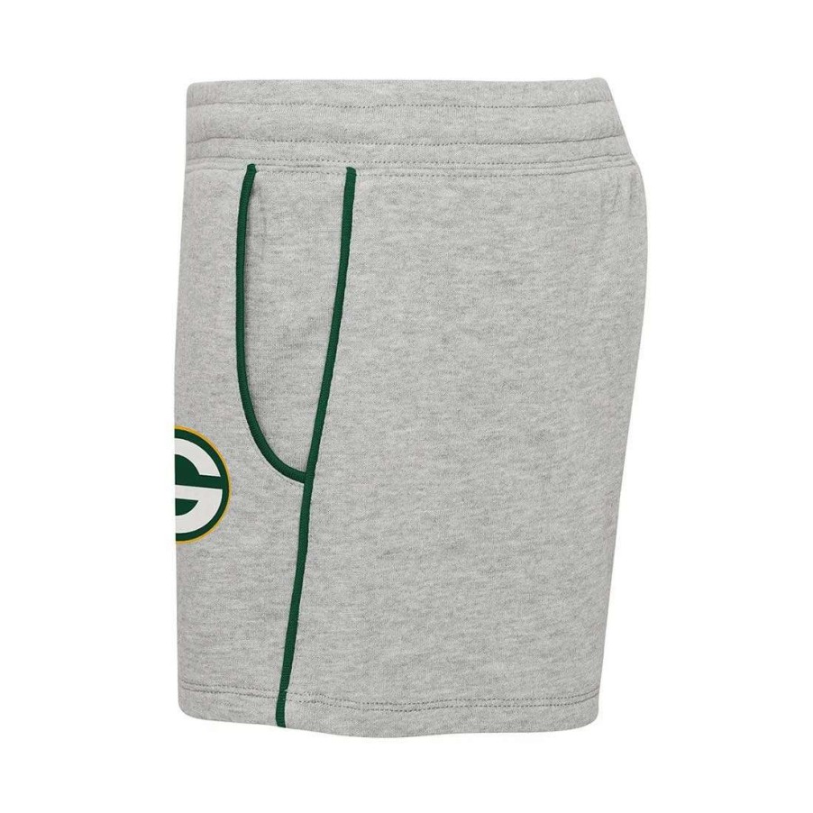 Kids * | Packers Toddler Girls' Another Shot Short Gray