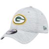 Hats * | Packers New Era Speed E1 39Thirty Cap Heather Gray