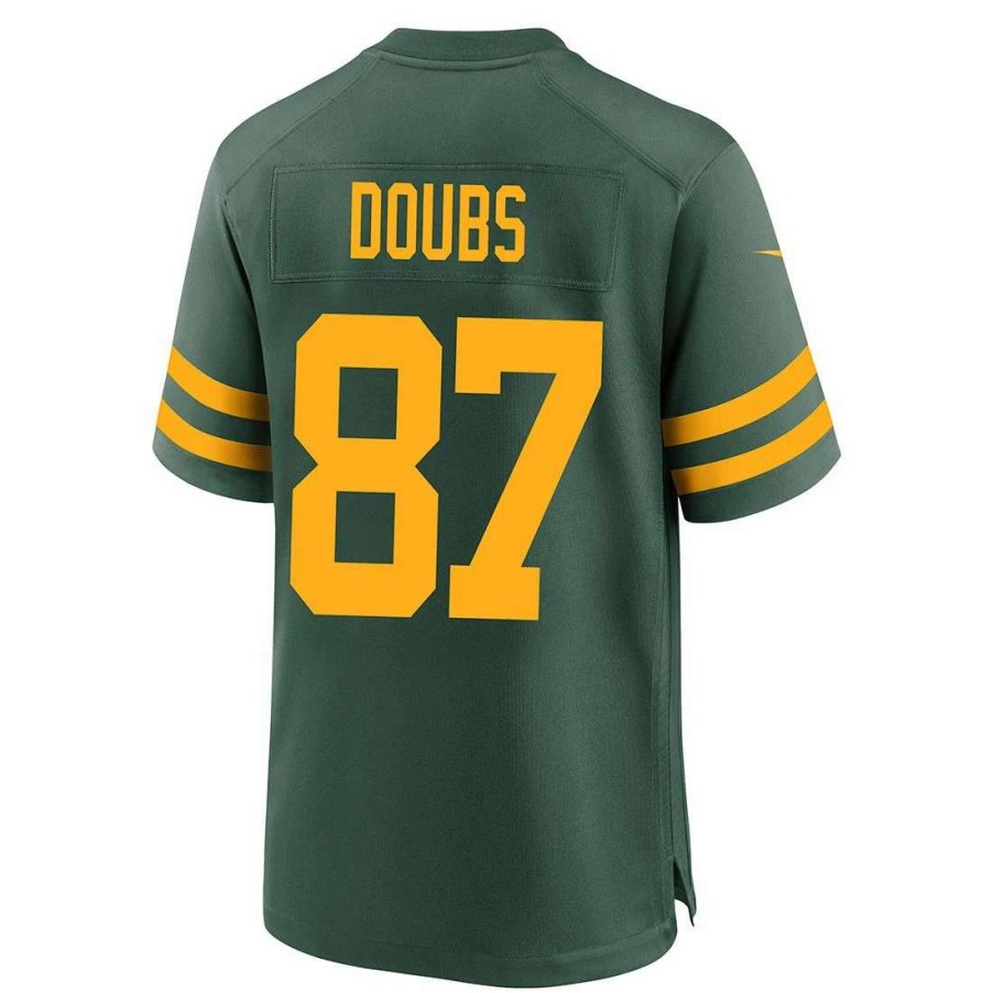 Jerseys * | Packers 50S Classic Nike #87 Doubs Game Jersey Green & Gold