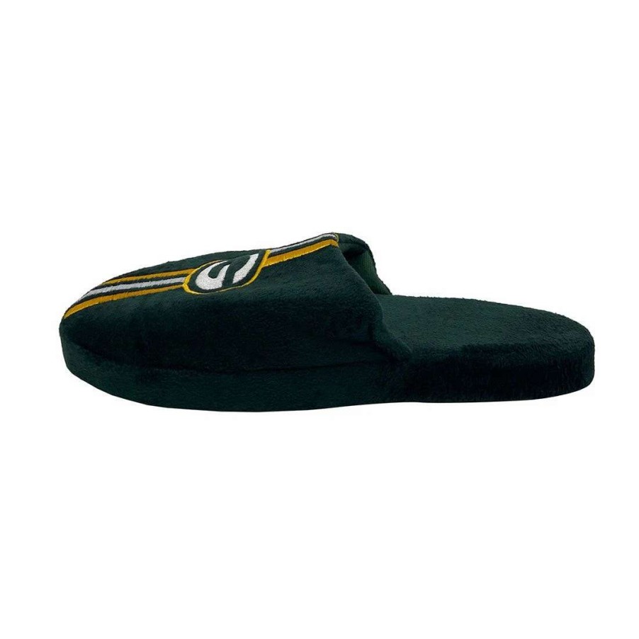 Kids * | Packers Youth Team Stripe Slipper Green & Gold