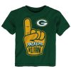 Kids * | Packers Infant Hand Off T-Shirt Green