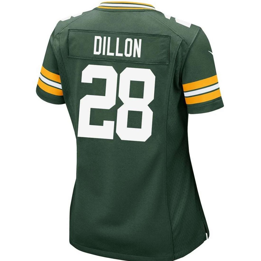 Jerseys * | #28 A.J. Dillon Home Womens Nike Game Jersey Fir Green