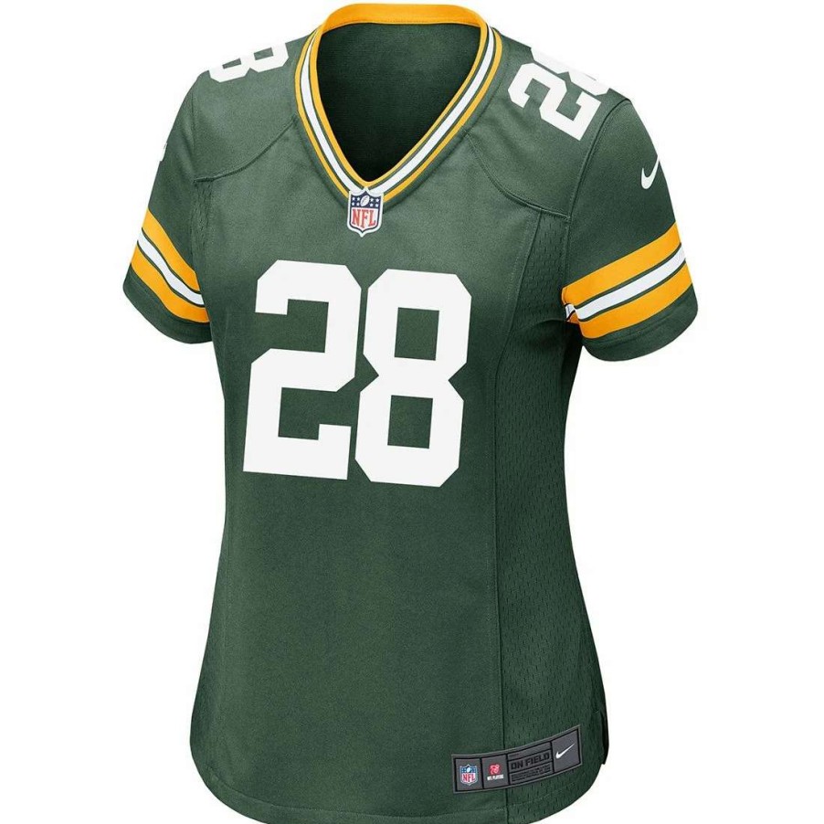 Jerseys * | #28 A.J. Dillon Home Womens Nike Game Jersey Fir Green