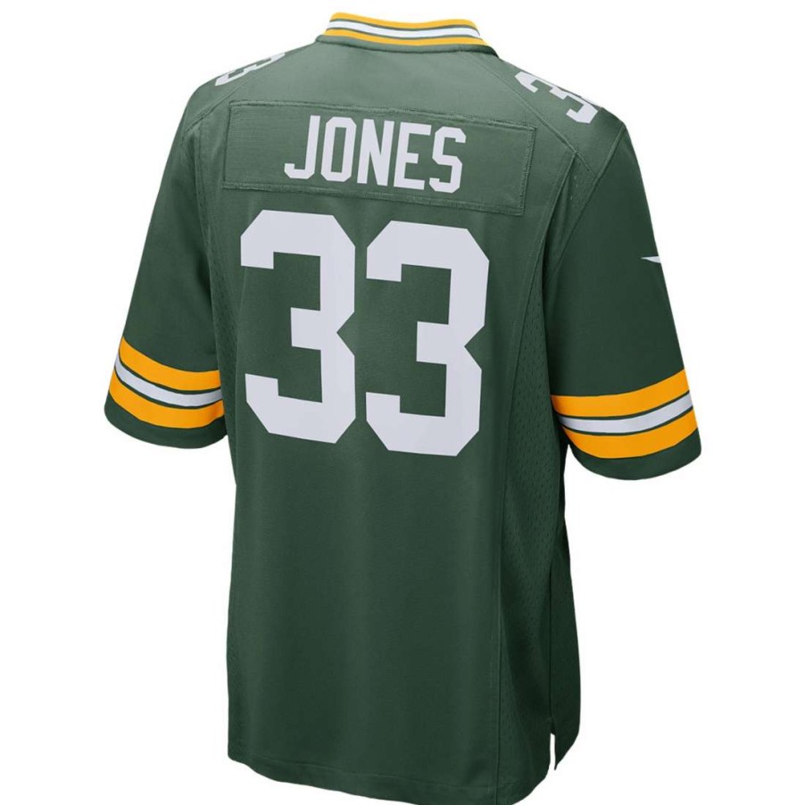 Jerseys * | #33 Aaron Jones Home Youth Nike Game Jersey Green