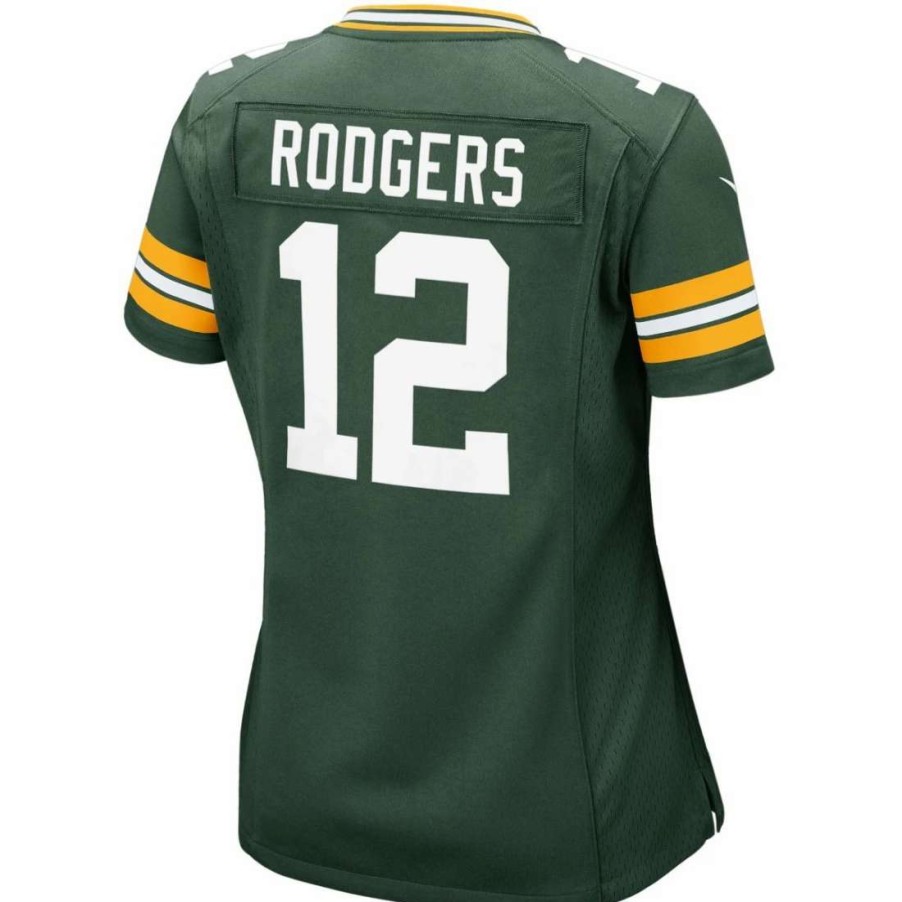 Jerseys * | #12 Aaron Rodgers Home Womens Nike Game Jersey Green