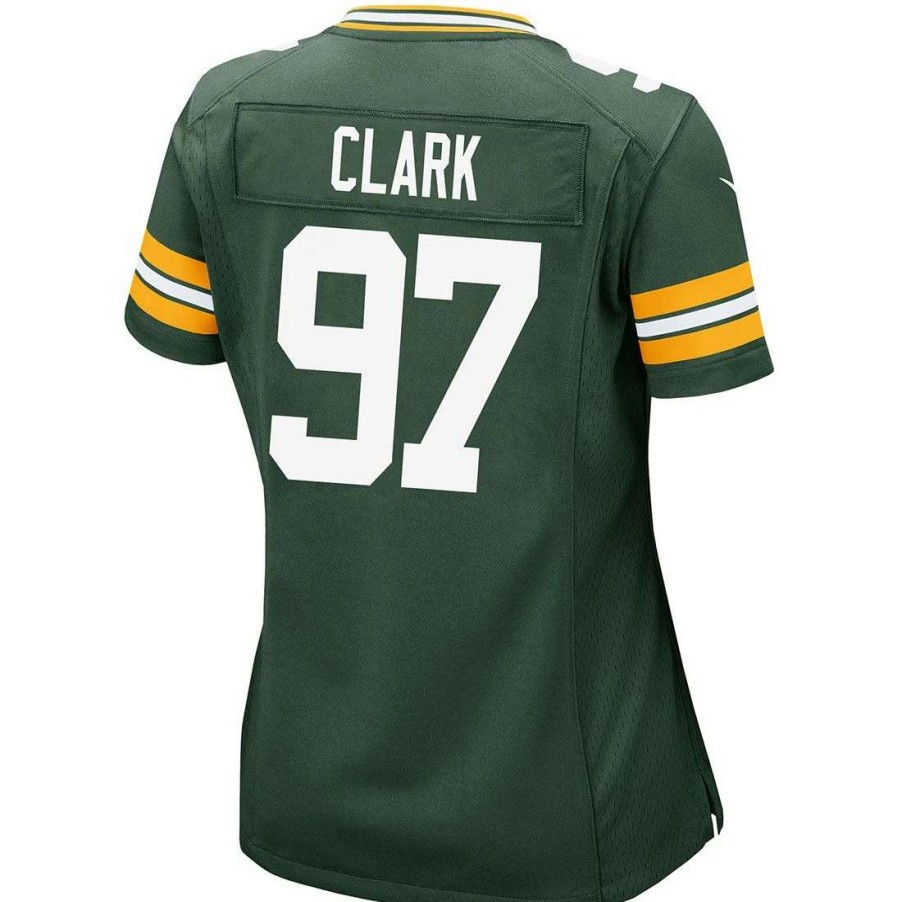 Jerseys * | #97 Kenny Clark Home Womens Nike Game Jersey Fir Green