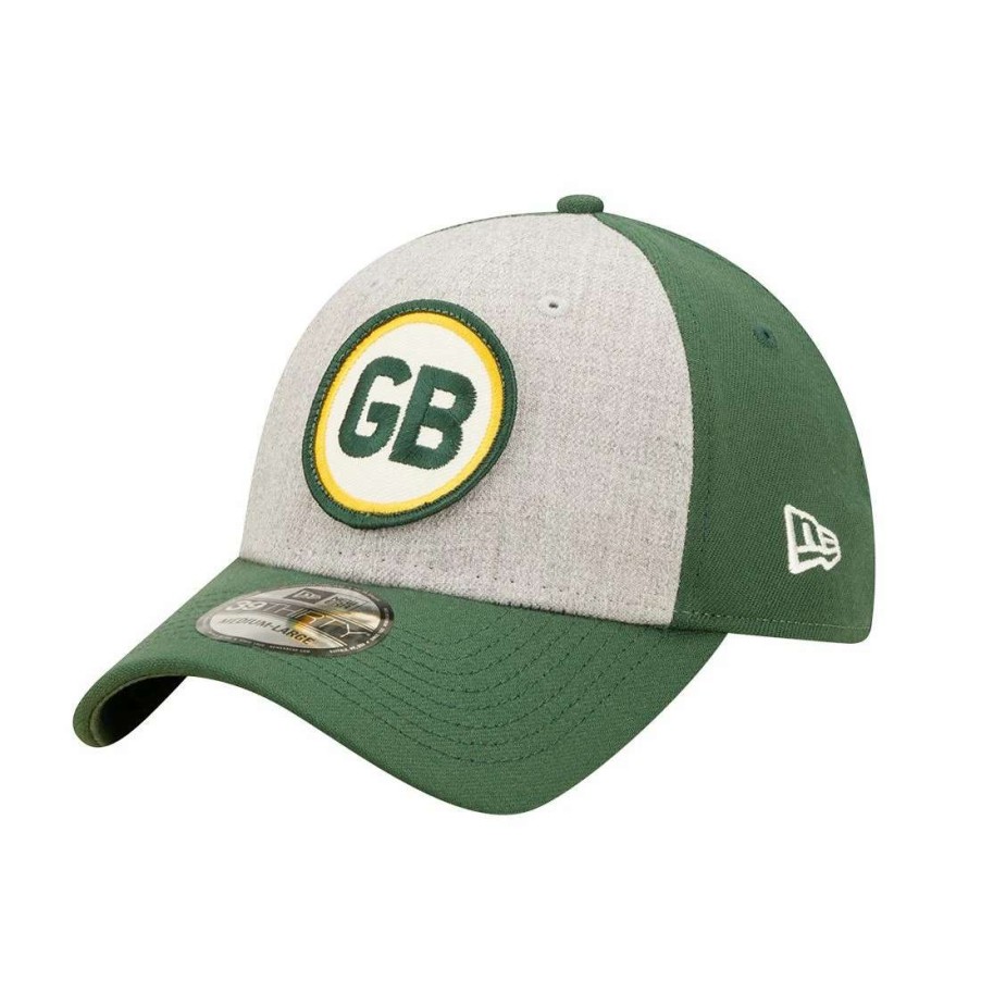 Hats * | 50S Classic New Era 2022 Sideline 39Thirty Cap Gray & Green