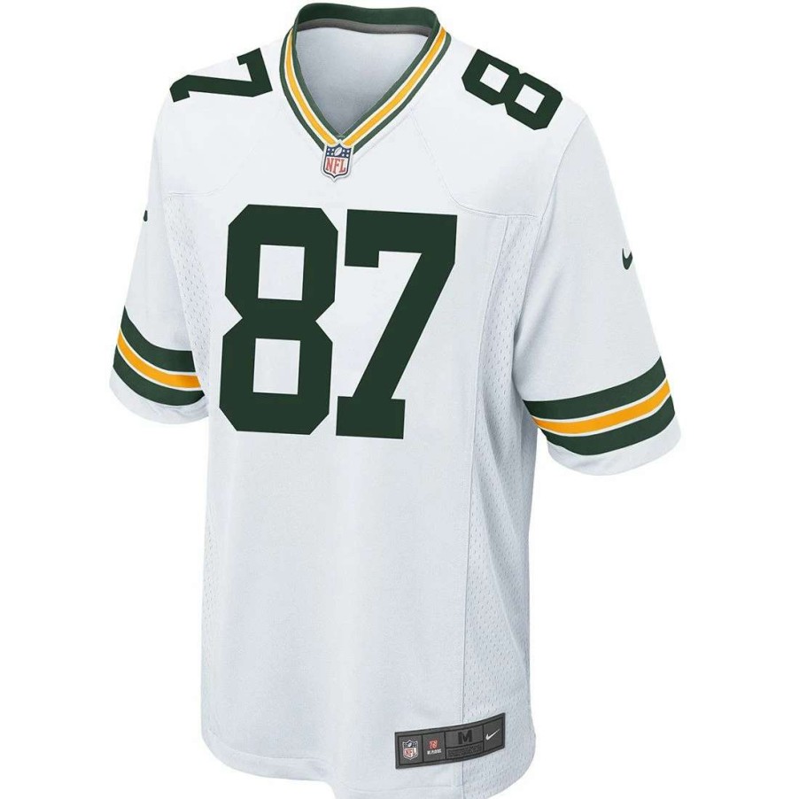 Jerseys * | #87 Jordy Nelson Away Youth Nike Game Jersey White