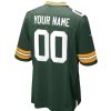 Jerseys * | Packers Nike Custom Home Game Jersey Fir Green