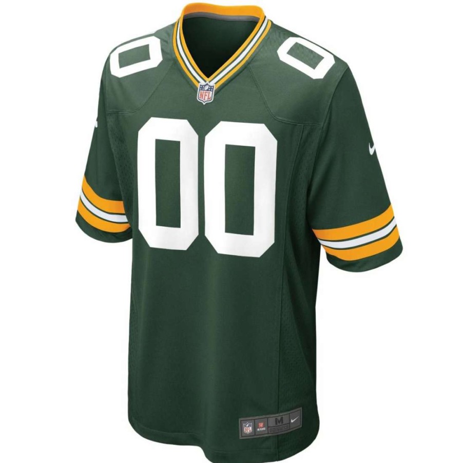 Jerseys * | Packers Nike Custom Home Game Jersey Fir Green