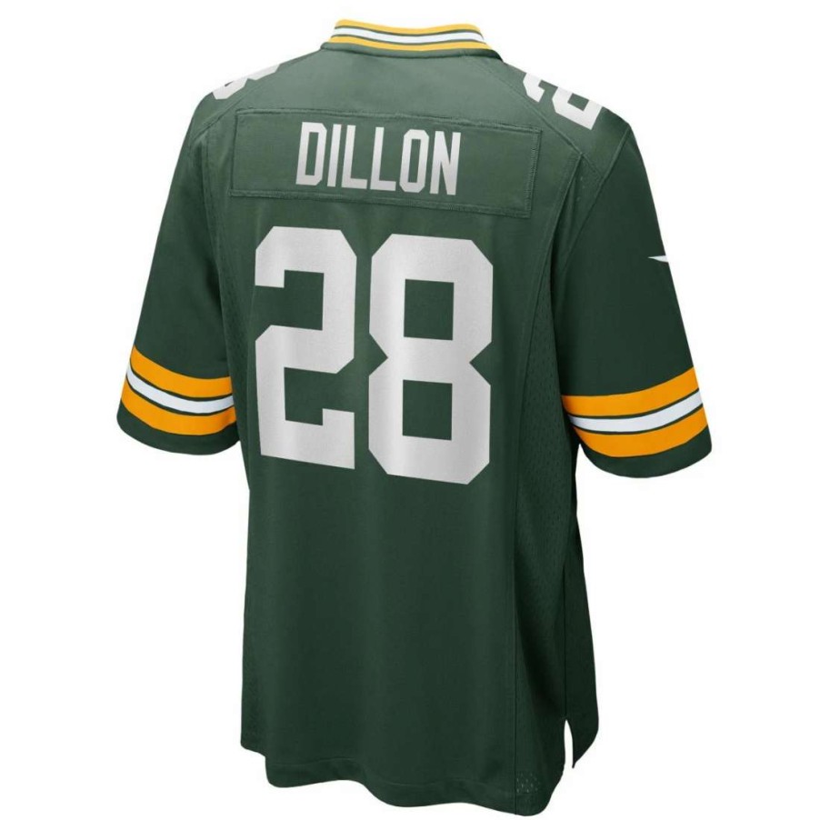 Jerseys * | #28 A.J. Dillon Nike Home Game Jersey Fir Green