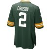 Jerseys * | #2 Mason Crosby Home Youth Nike Game Jersey Green