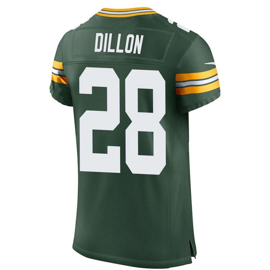 Jerseys * | #28 A.J. Dillon Nike Home Elite Jersey Fir Green