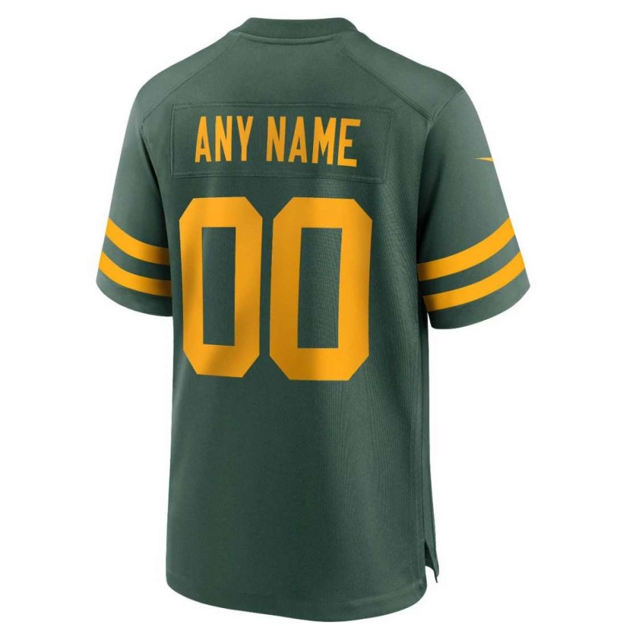 Jerseys * | Packers 50S Classic Youth Nike Custom Game Jersey Green & Gold