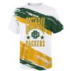 Kids * | Packers Youth Paintbrush T-Shirt Green & Gold