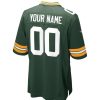 Jerseys * | Packers Youth Nike Custom Home Game Jersey Green