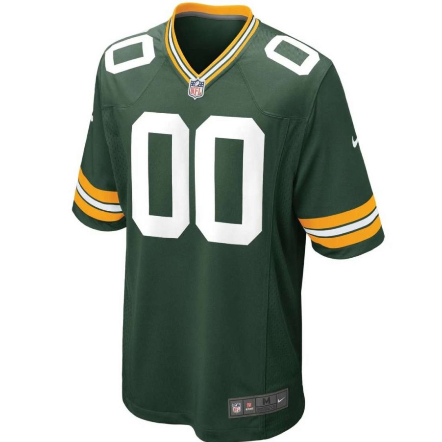 Jerseys * | Packers Youth Nike Custom Home Game Jersey Green