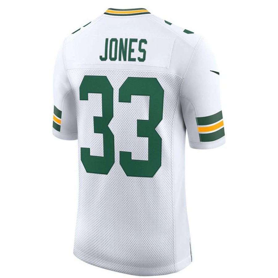 Jerseys * | #33 Aaron Jones Nike Away Limited Jersey White